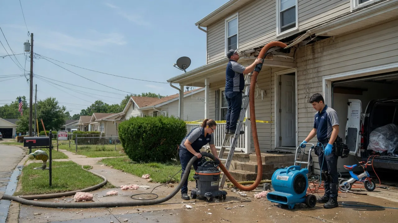 Water Damage Restoration in Casstown, OH near me
